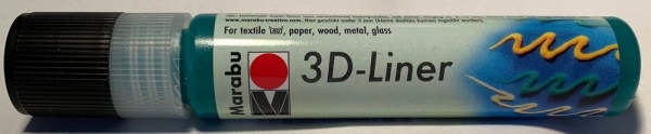 3D Liner (Plusterpen) saftgrün